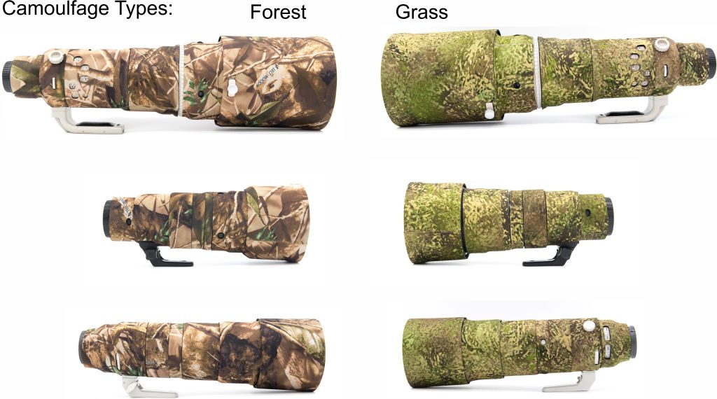 LensCamo for Nikon 500mm f/4E FL ED Camouflage