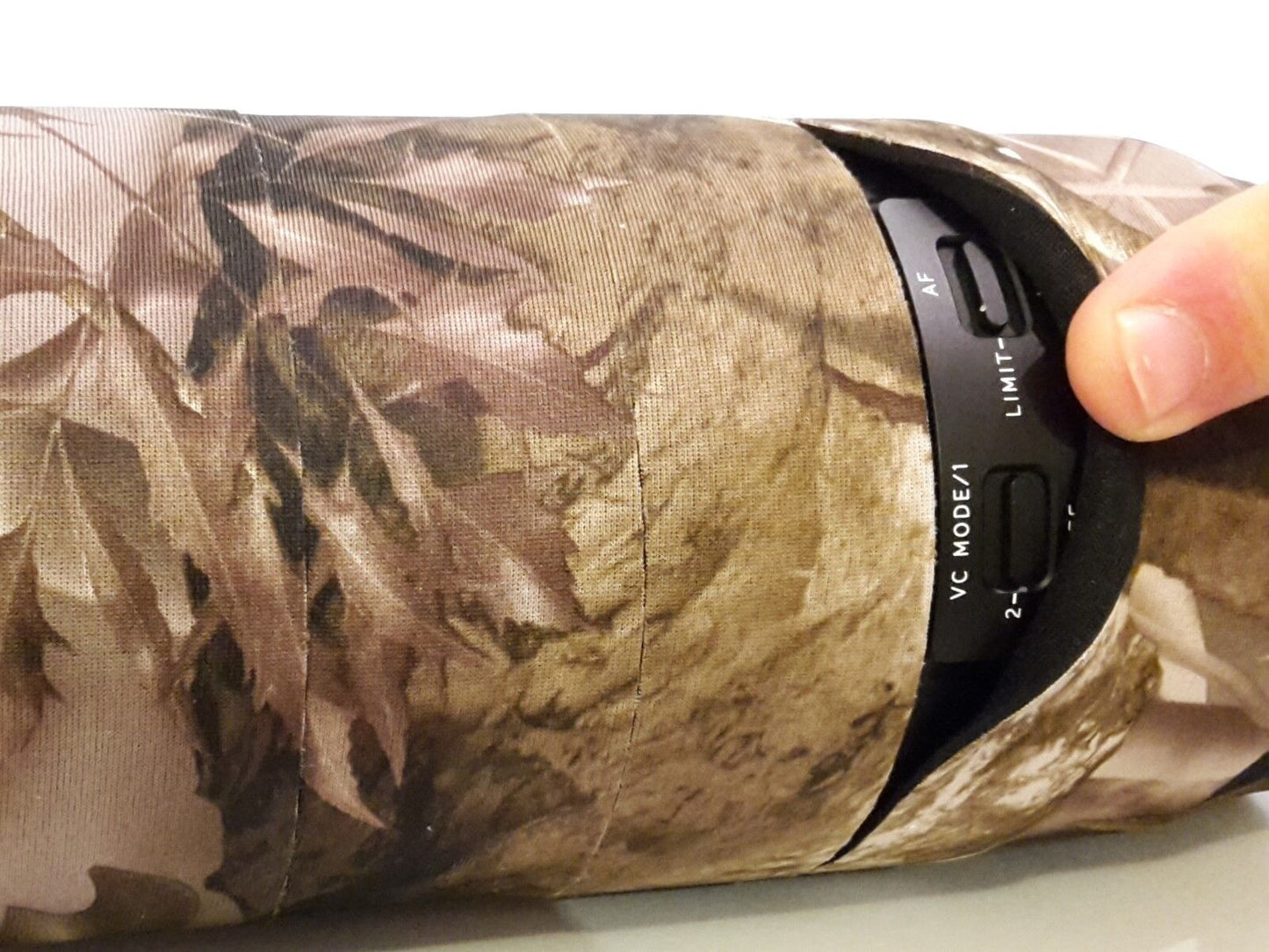 LensCamo Neoprene cover for Tamron 100-400mm f/4.5-6.3